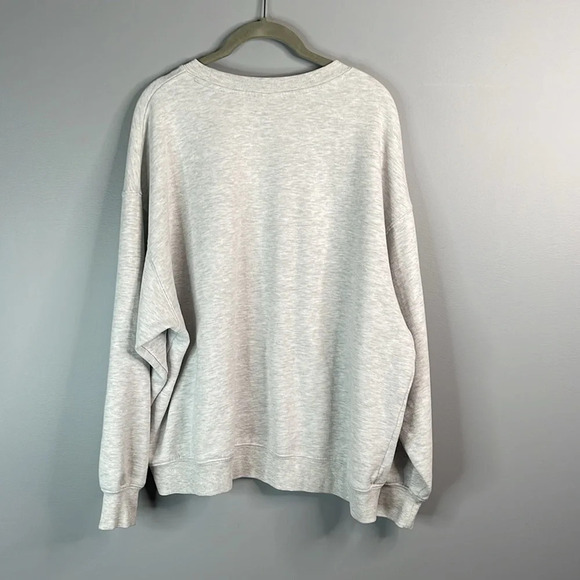 VINTAGE Harvard University Veritas Sheild Crimson Graphic Logo Sweatshirt Size L - Picture 7 of 12